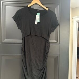 Black Women's Maternity Dress